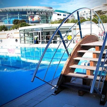 Tiny Studio Terrasse, Hypercentre La Plage A 2 Pas ! Les Sables-dʼOlonne Exterior foto